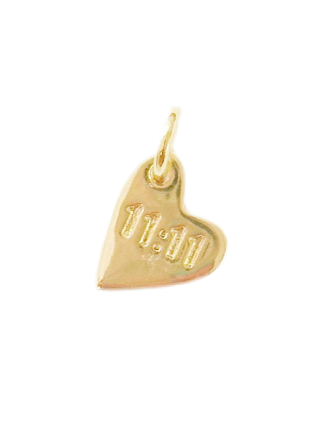 11:11 Heart Charm