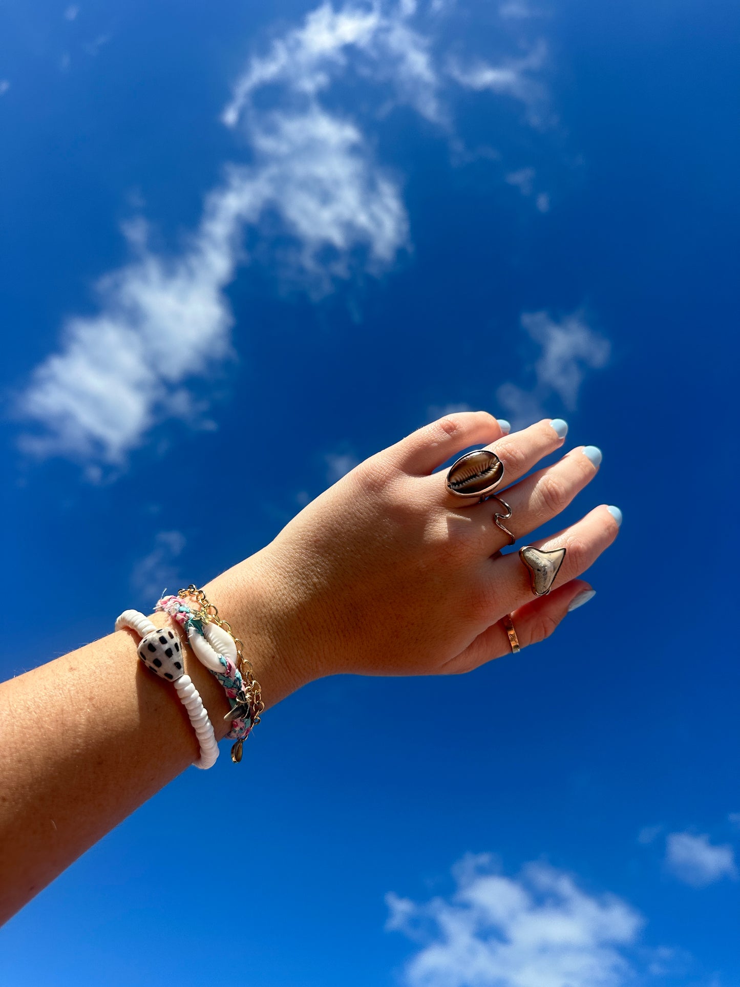 Cowrie Braided Bracelet
