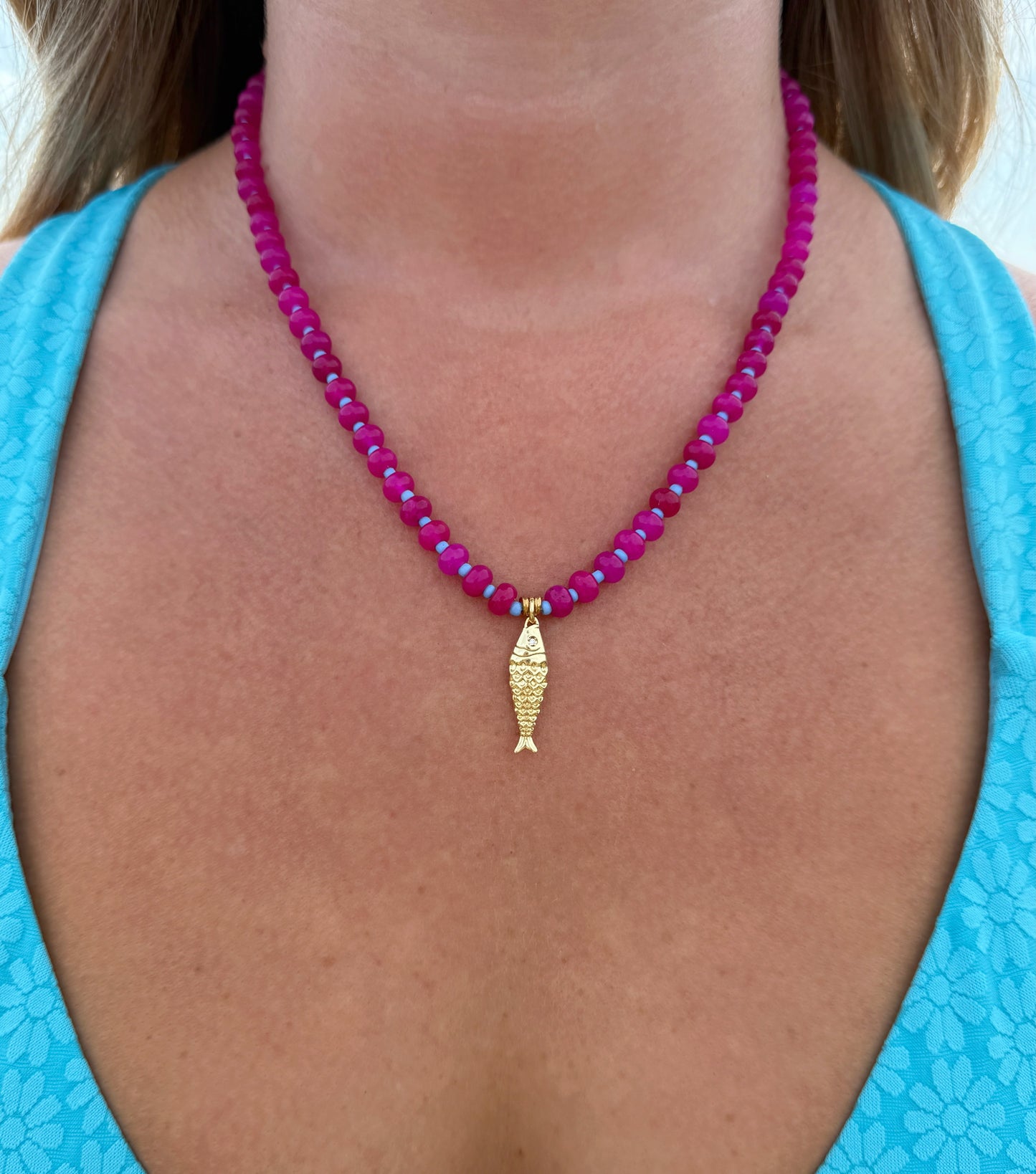 Rosy Reef Necklace