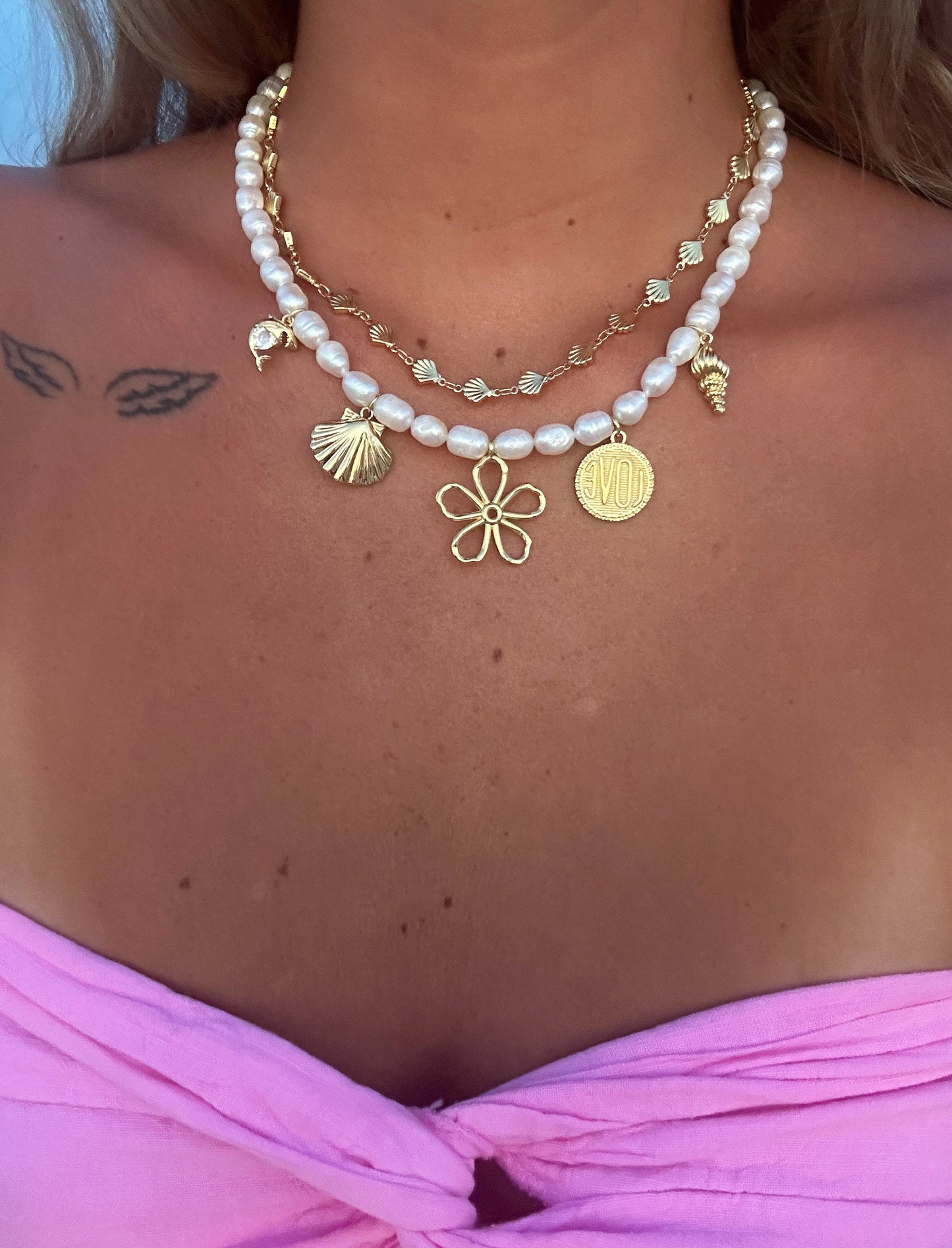 Seashell Stacking Chain