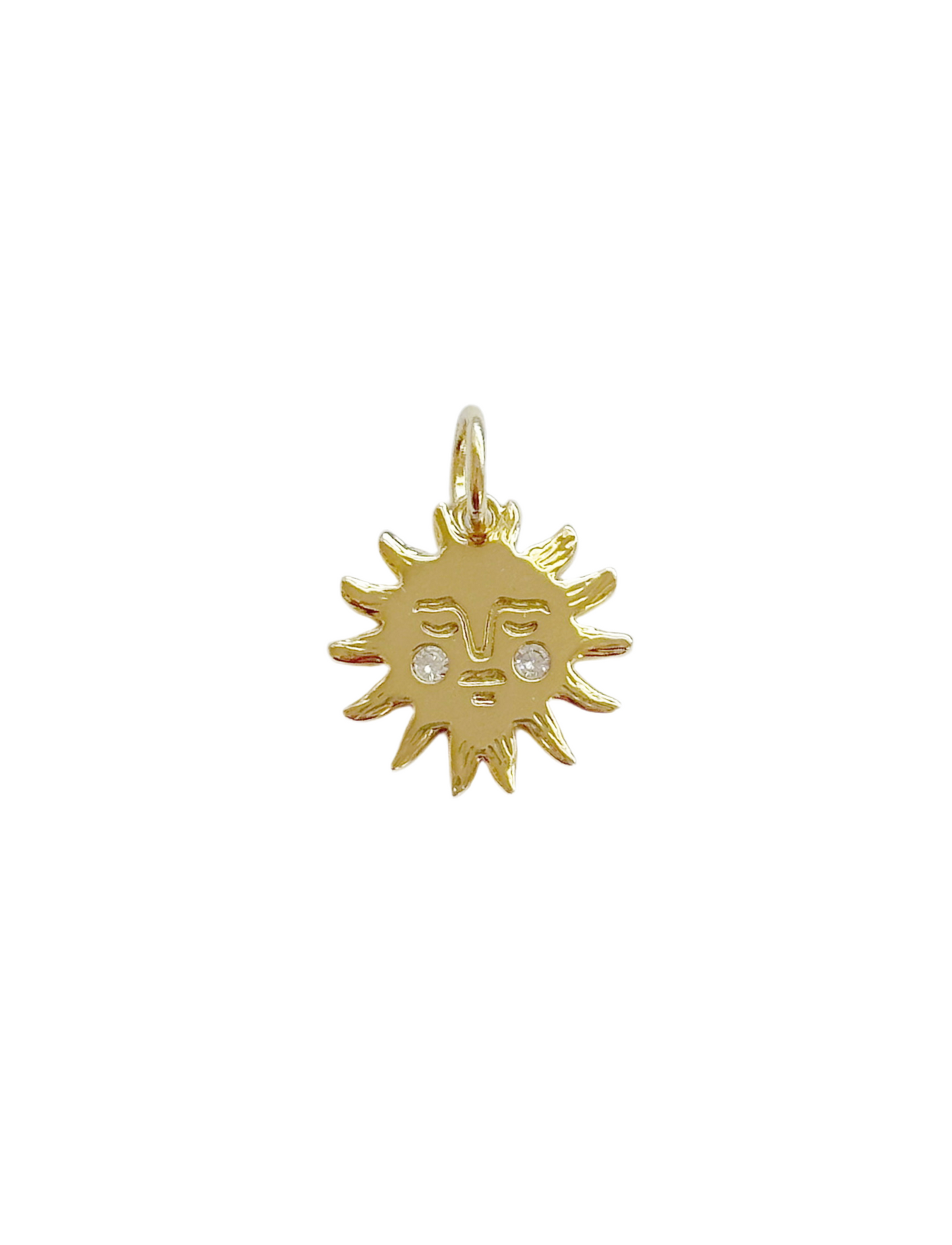 Sleepy Sun Charm