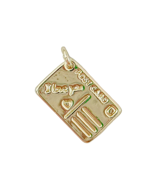 Post Card Charm