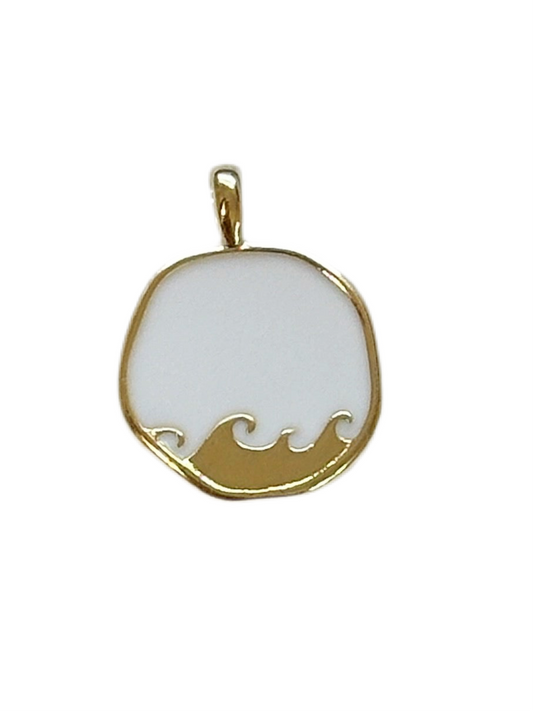 White Wave Charm
