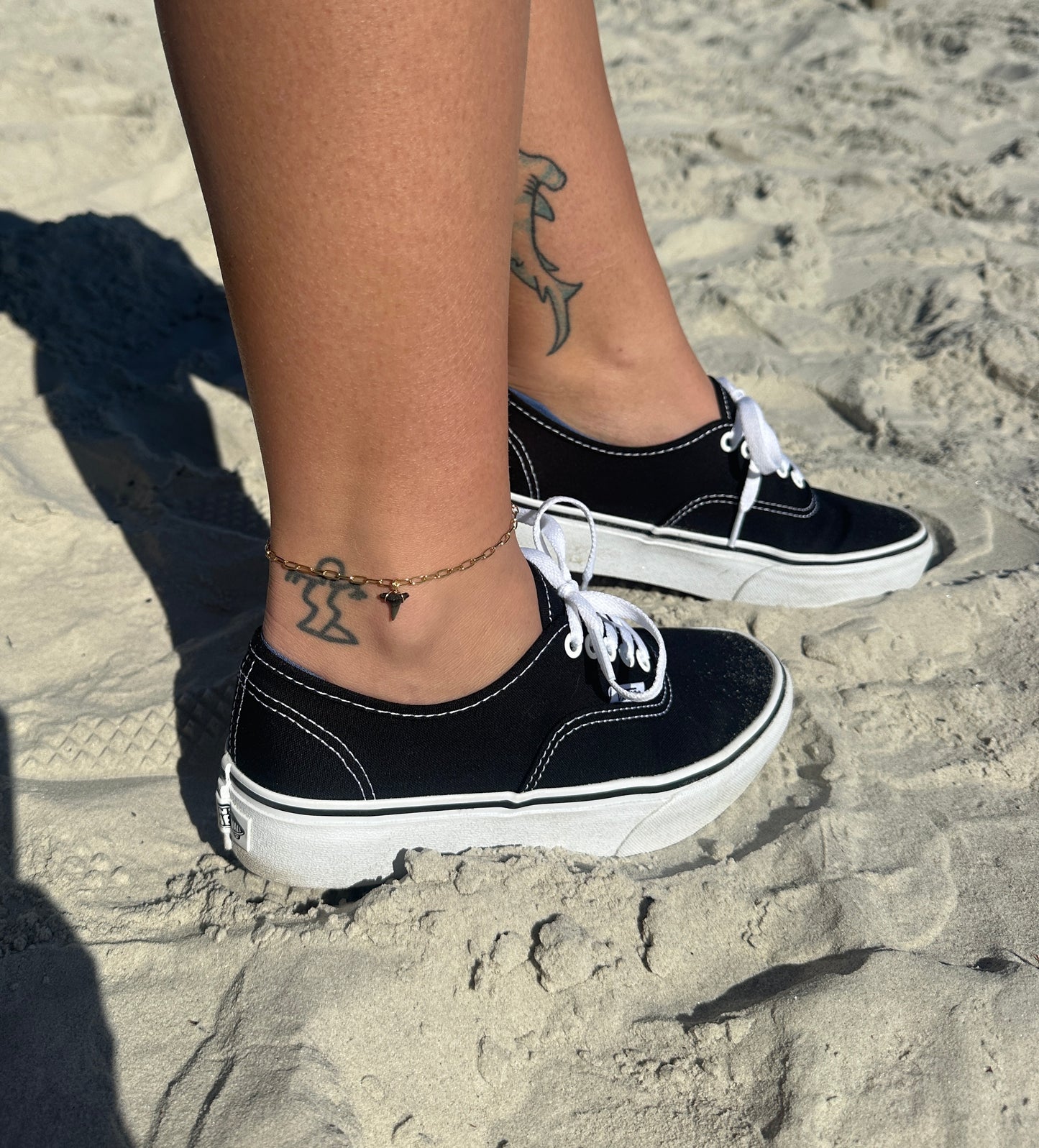 Shark Tooth Anklet