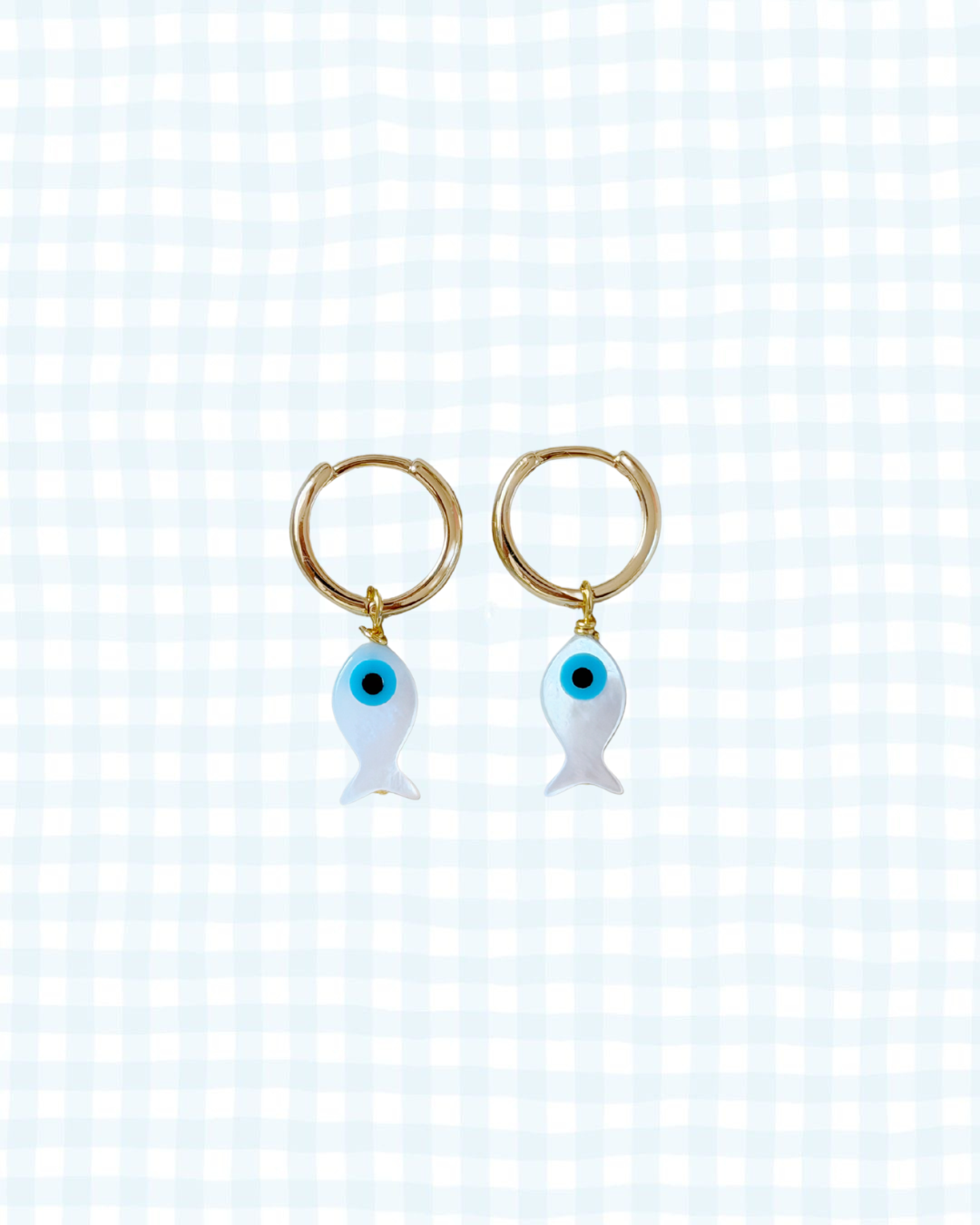 Pearly Fish Hoops