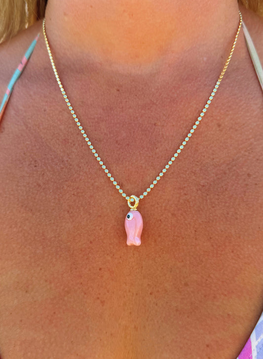 Coral Fish Necklace