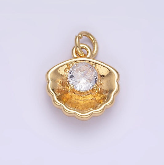 Gem Shell Charm