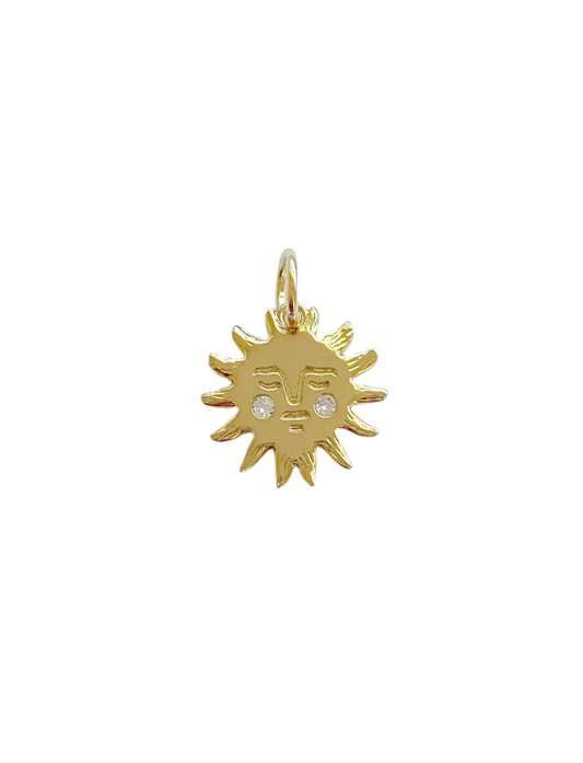Sleepy Sun Charm