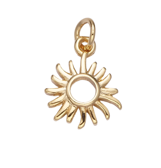 Dainty Sun Charm