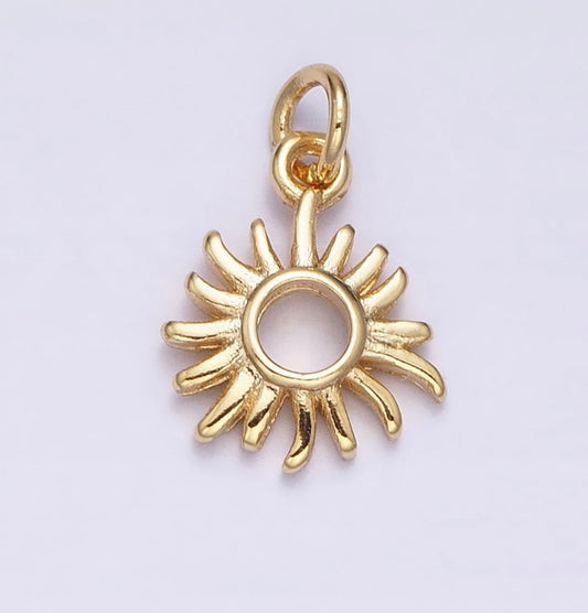 Dainty Sun Charm